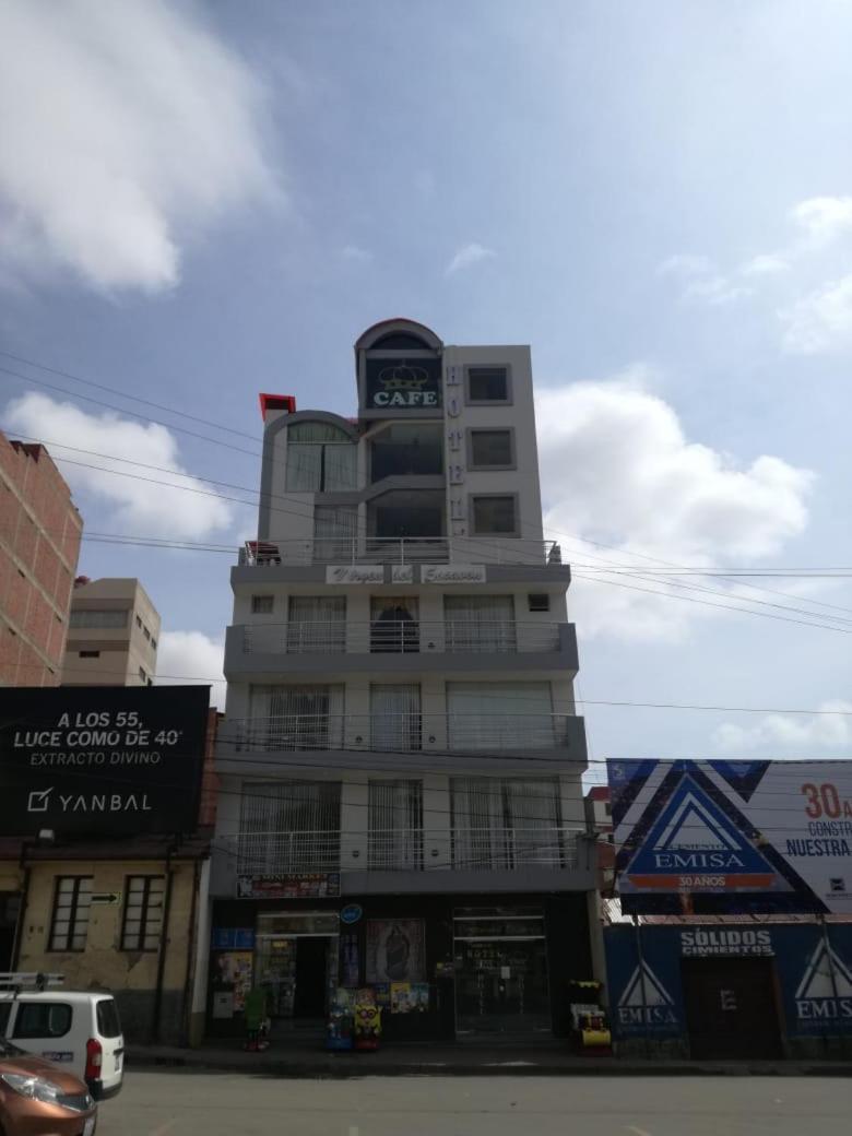 Hotel "Virgen Del Socavon" Oruro Exteriör bild